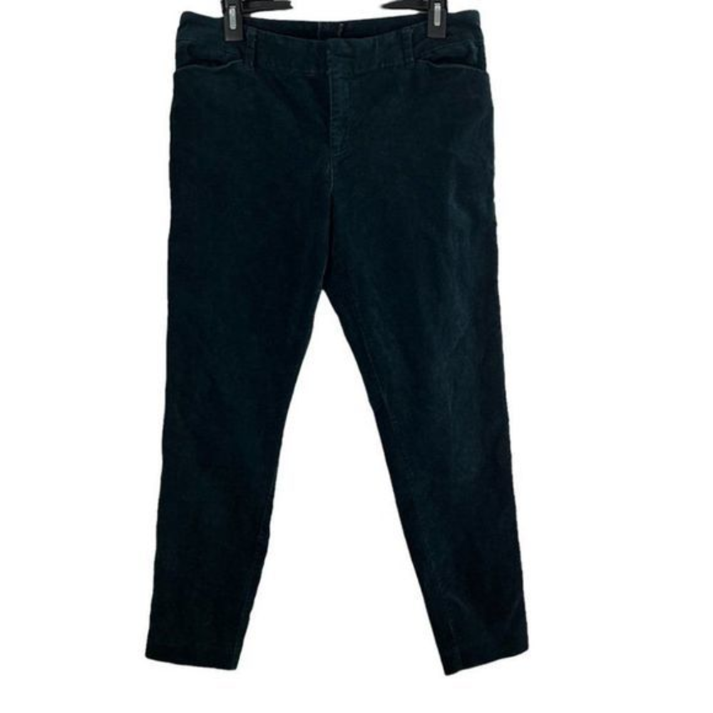 OLD‎ NAVY Green Corduroy Crop Pants (12)